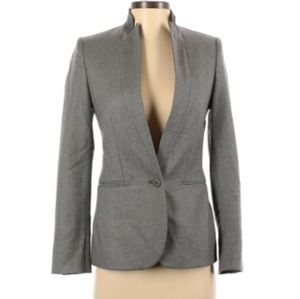 $1100 Stella McCartney Band Collar Wool Blazer 34 XS